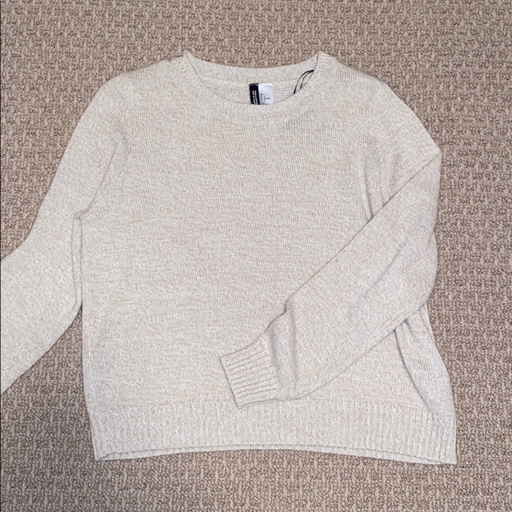 H & M Beige Sweater